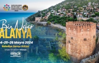 'Bir Nefes Alanya' Festivali'ne ünlü...