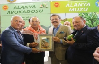 Alanya'nın yöresel ürünleri Yörex'te...