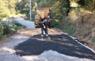 Alanya'daki kırsal yollara kış bakımı