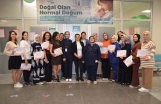 Anne adaylarına normal doğum anlatıldı