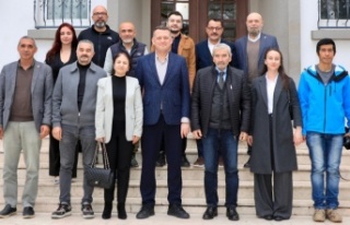 AGC'den Kaymakam Ürkmezer'e ziyaret