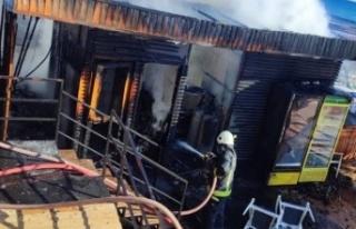 Alanya'da korkutan otel yangını