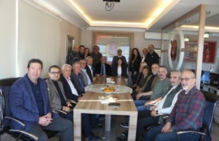 CHP'den AGC'ye hayırlı olsun ziyareti