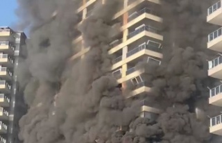 Alanya'da apartman alev topuna döndü