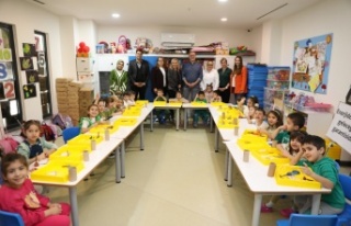 Alanya Belediyesi'nden geri dönüşüm atölyesi