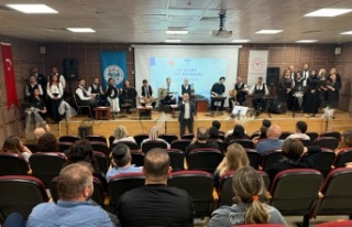 Sağlıkçıları bir araya getiren konser