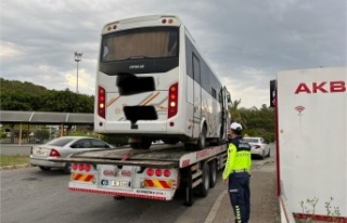 Alanya'da korsan servise ceza