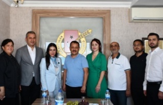 AGC'ye mesleki dayanışma ziyareti