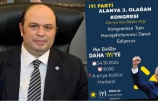 Alanya İyi Parti kongreye gidiyor