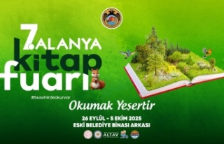Alanya Kitap Fuarı 7. kez açılıyor