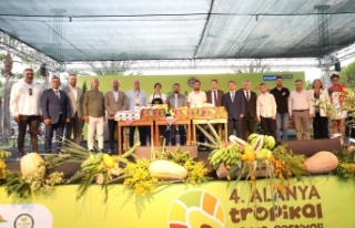 4. Alanya Tropikal Meyve Festivali başladı