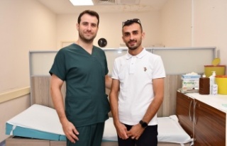 Akciğeri sönen hasta ameliyatla sağlığına kavuştu