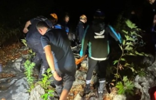 Alanya'da araç uçuruma yuvarlandı: 1 ölü,...