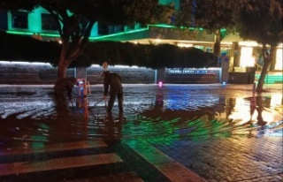 Alanya'ya 24 saatte m2'ye ne kadar yağış...
