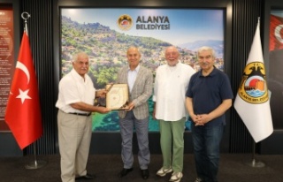 Başkan Özçelik'e kardeş şehir Gladbeck'ten...