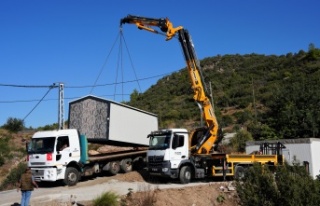 İhtiyaç sahibine konteyner ev