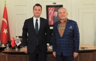 Şahin’den Kaymakam Öztürk’e lansman daveti