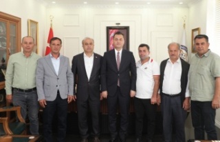 Yangınzede mahallelerin muhtarlarından teşekkür...