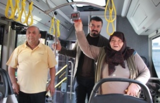 Alanya'da şehitlerimizin ismi otobüslerde yaşatılıyor