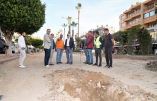 Başkan Özçelik çalışmaları yerinde inceledi