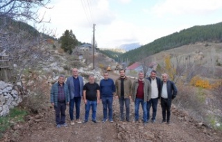 Çamlıcada asfalt hazırlığı