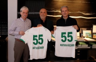 Küçüker'e teşekkür ziyareti