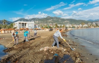 Yağmur sonrası temizlik seferberliği