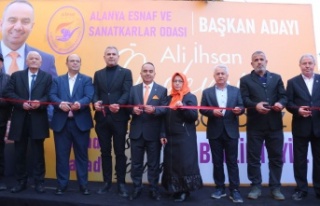 Özdemir seçim ofisini açtı