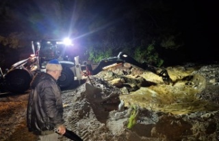 Alanya Belediyesi'nden gece baskın mesaisi