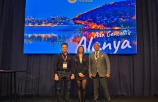 Alanya'nın gençlik enerjisi Danimarka'da