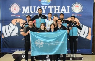 ALKÜ, Muay Thai şampiyonasına damga vurdu