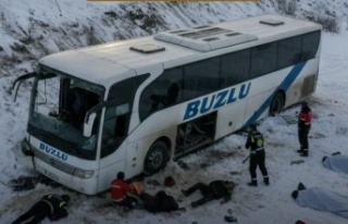Otobüs faciasında 5 yolcu Alanya’dan