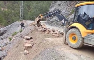 Alanya'da yollarda tamirat vakti
