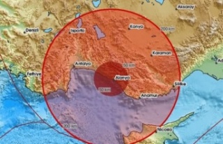 Alanya'yı korkutan deprem