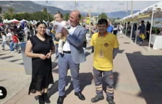 Alanya'da çocukların neşesi geleceğe umut...