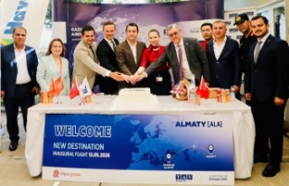 Kazakistan’dan Gazipaşa-Alanya Havalimanı’na...
