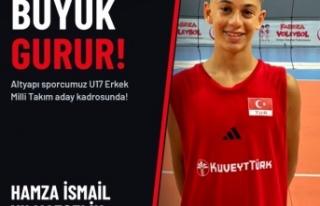 Alanya’da milli gurur: Hamza U17 kadrosunda!