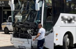 Alanya'da sıra dışı kaza: Şoförsüz otobüs...