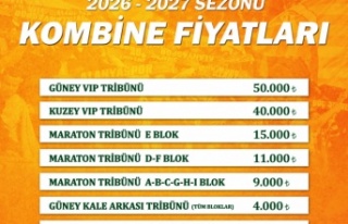 Alanyaspor kombine takvimi ve fiyatları belli oldu!