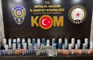 Alanya'da kaçak içki operasyonu!