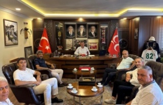 Muhtarlardan MHP Alanya İlçe Başkanı Türkdoğan’a...