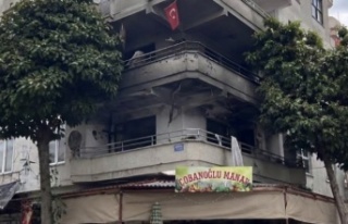 Apartmanda çıkan yangında 3 çocuk dumandan etkilendi!