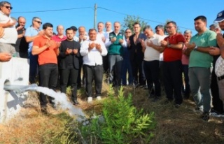 Yeşilöz ve Keşefli’de tarım arazileri suyla...