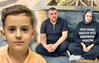 Çocuğunu yaşatmak için anne açlık grevine başladı
