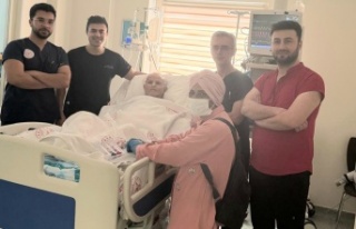 Şehit annesinden sağlık çalışanlarına teşekkür