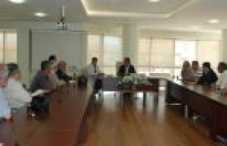 Başkan Hançerli Muhtarlarla Belediye Çalışmalarını...