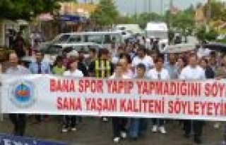 Bozyazılılar Sağlık İçin Yürüdü 