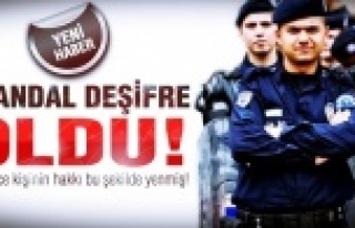 Komiserlik sınavındaki skandal deşifre oldu