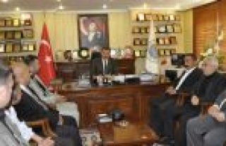 Ülkücü İşçilerden Başkan Tuna’ya Ziyaret 