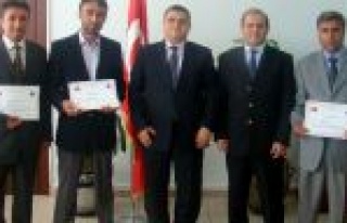 Yenişehir Kaymakamlığı Başarılı Polisleri Ödüllendirdi...